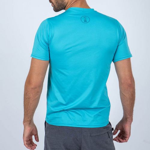 Fourth Element Rashguard Hydro-T Short Sleeve Azure Blue męski ()